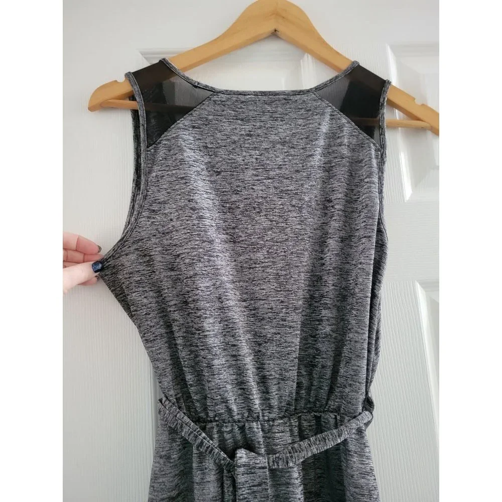 Athleta Sweet Saturday Wrap exercise dress Tank Women's Gray Size Small_5